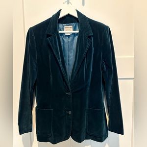 Vintage Nordstrom Velvet Blazer